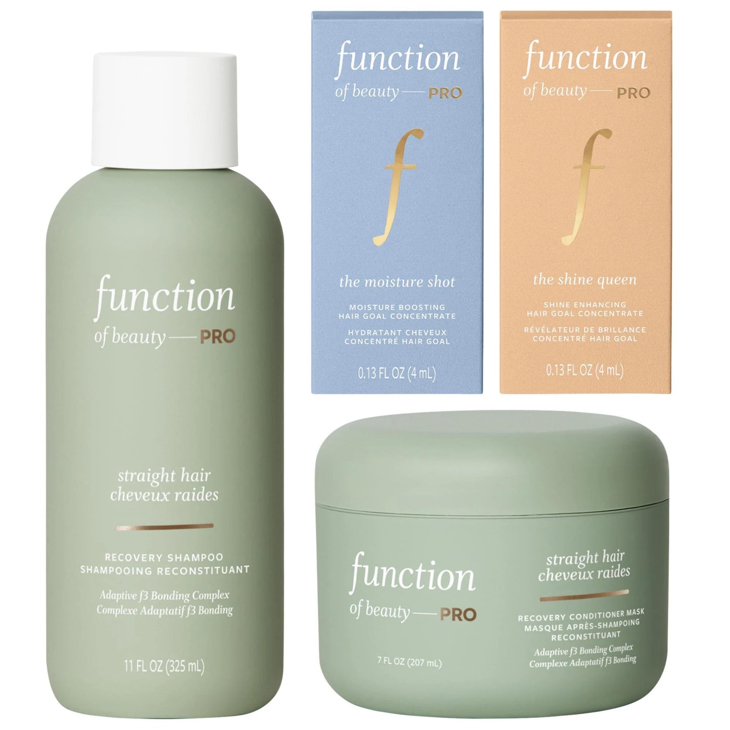 Straight Shampoo & Mask Value Set by Olaplex - Repair & Nourish Damaged Straight Hair with Moisture & Shine Boosters