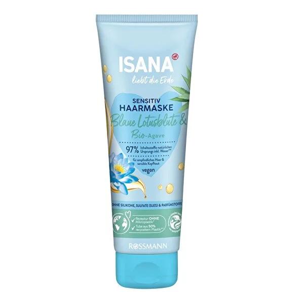 Isana Hair Care - Nourishing Lotus Flower Extract Hair Treatment for Sensitive Hair, Vegan & Dermatologically Tested