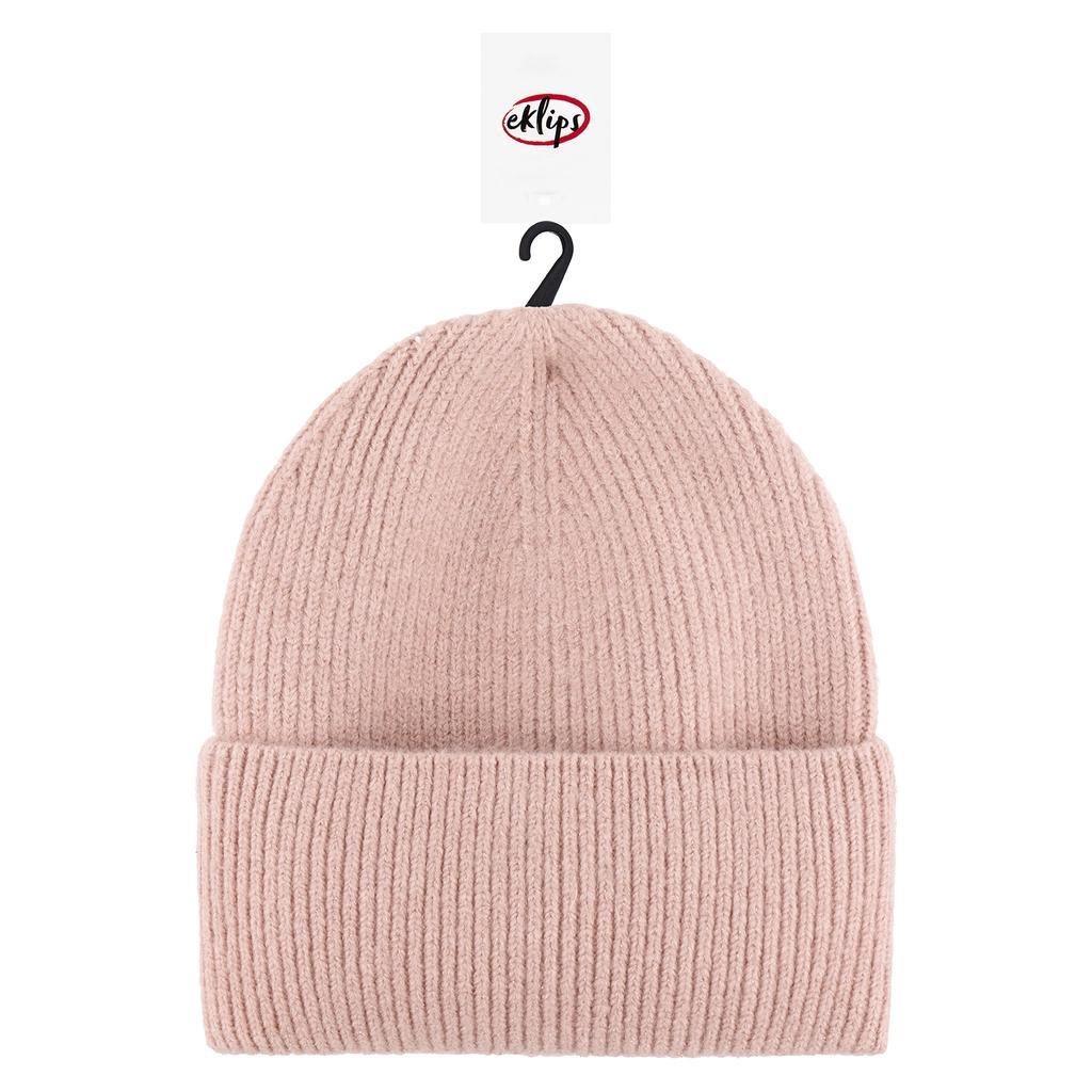 Eklips Glittery Pink Beanie with Cozy Warmth 1 Count