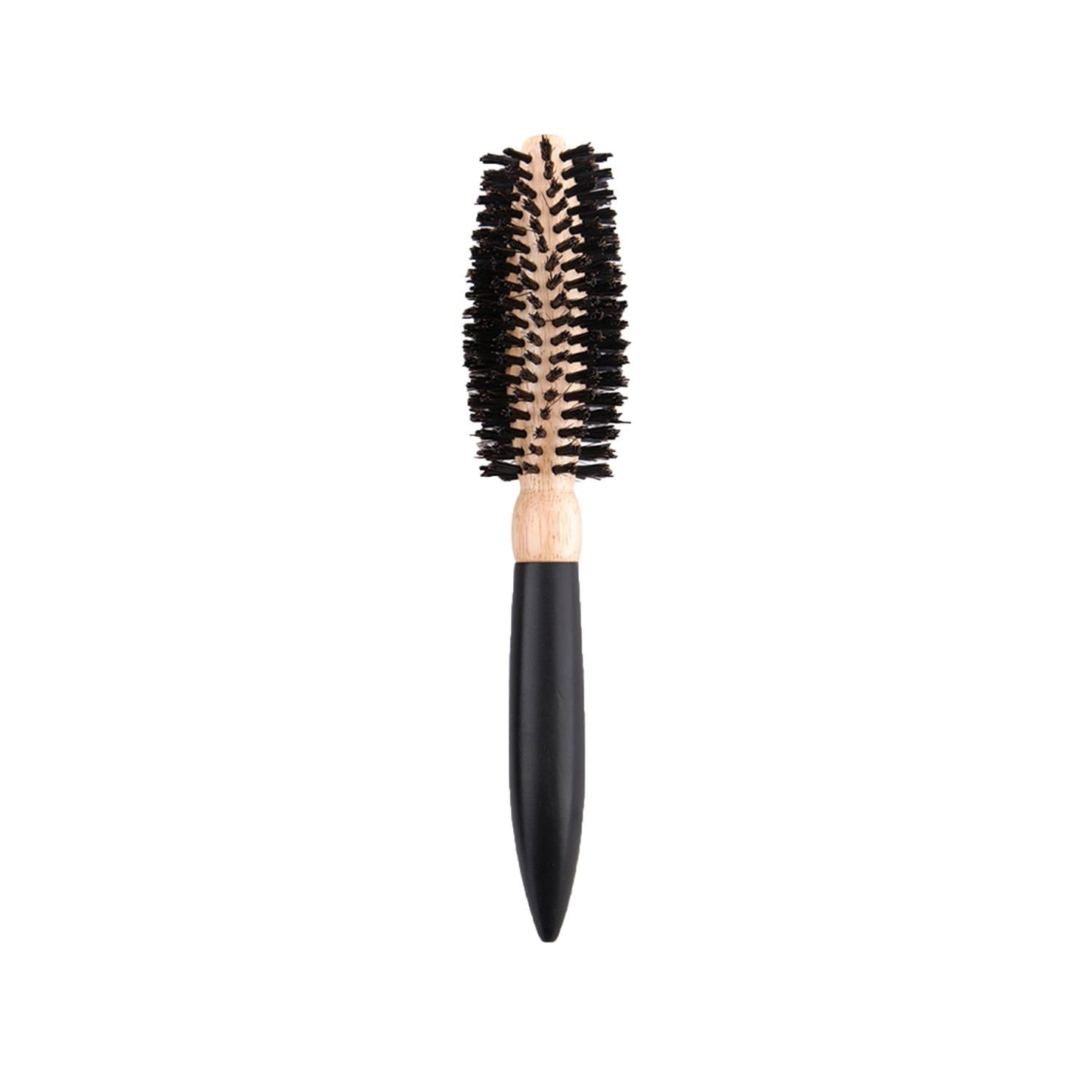 Trina Wooden Round Hair Brush 57 - Natural Hair Care Tool for Detangling & Styling