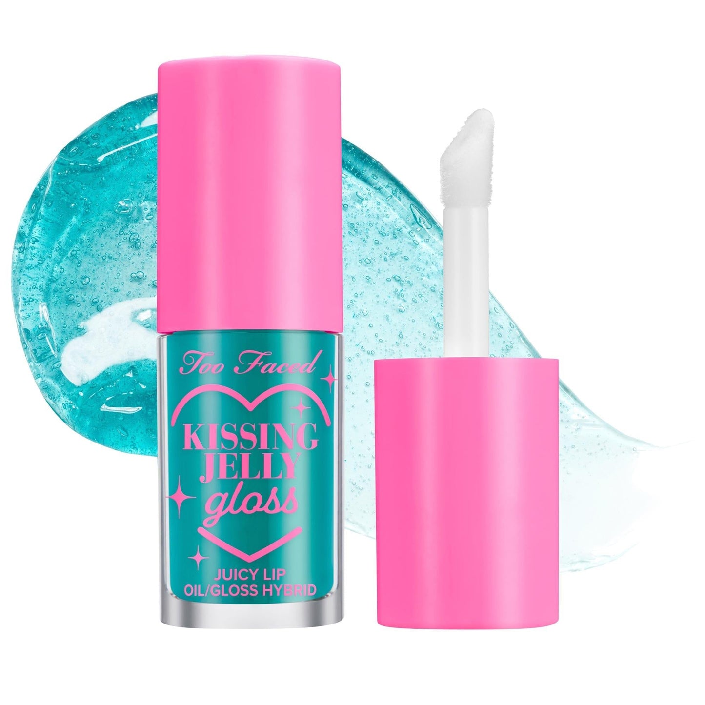 Kissing Jelly Lip Oil Gloss: Hydrating, Non-Sticky, Sheer Color, Vegan, Cruelty-Free Lip Care