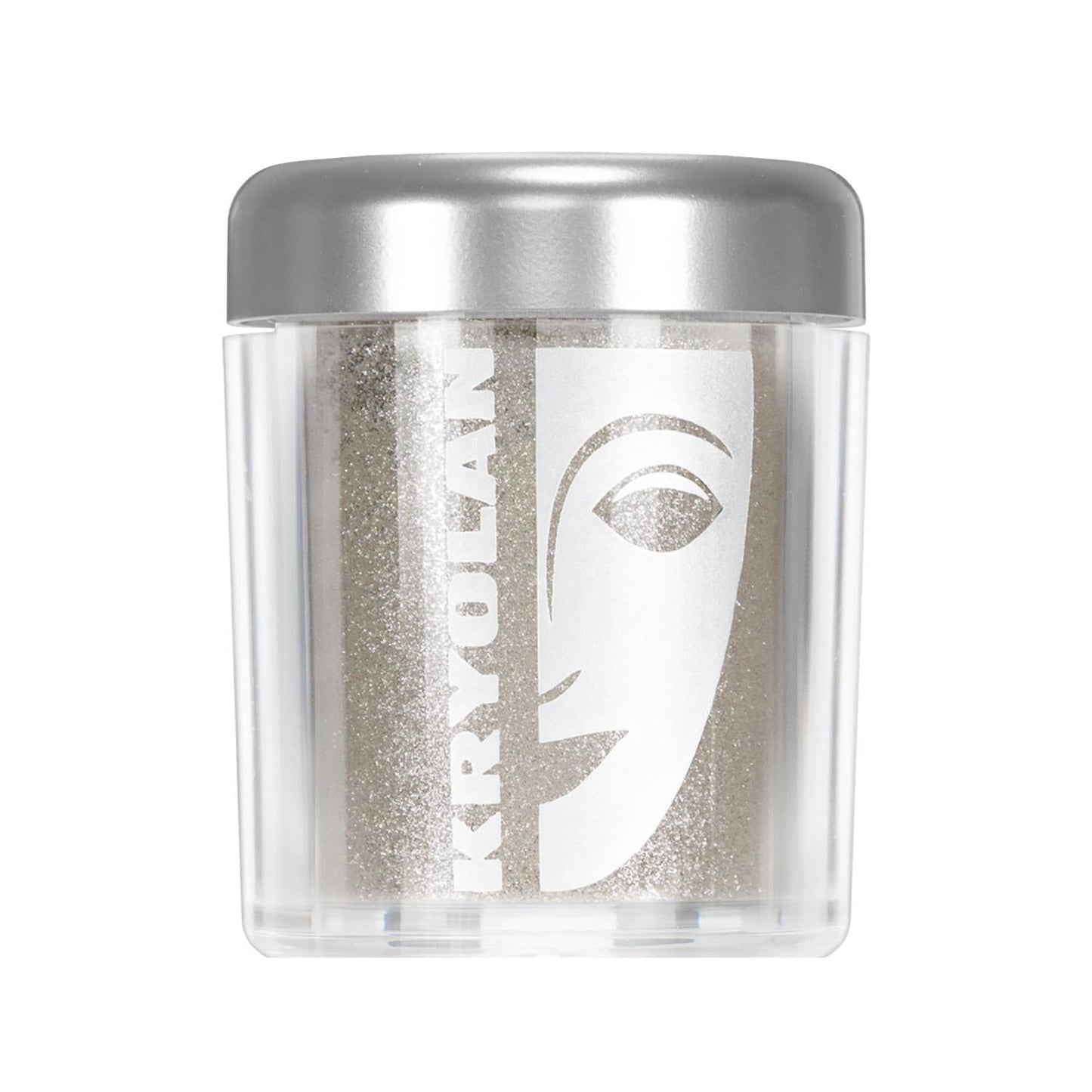 Kryolan HD Living Color Makeup Pigment in Silver 2g