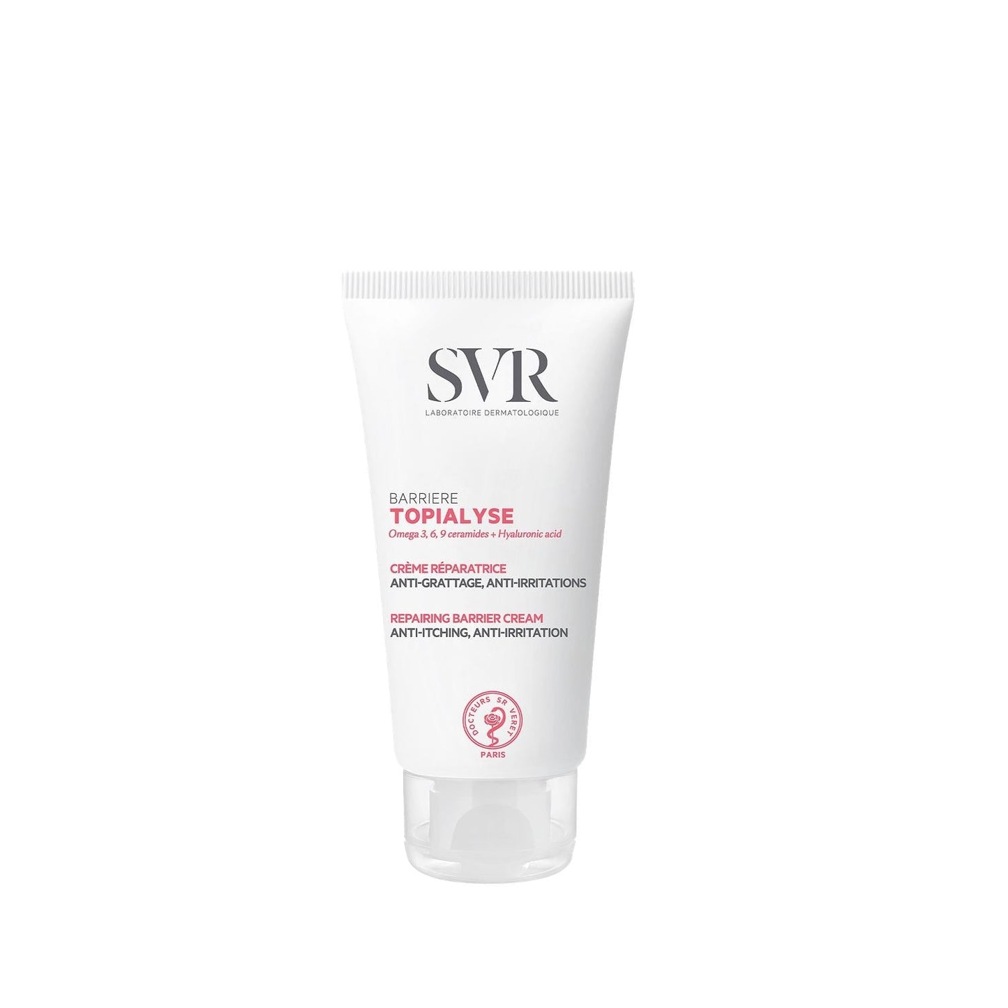 SVR Topialyse Moisturizing Cream - Itching Relief & Skin Barrier Support, 1.69 fl oz
