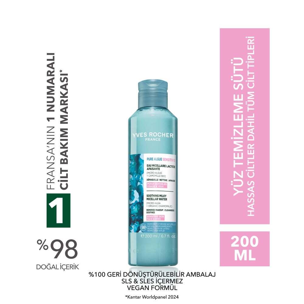 Pure Algue Micellar Cleansing Milk for Sensitive Skin 200ml