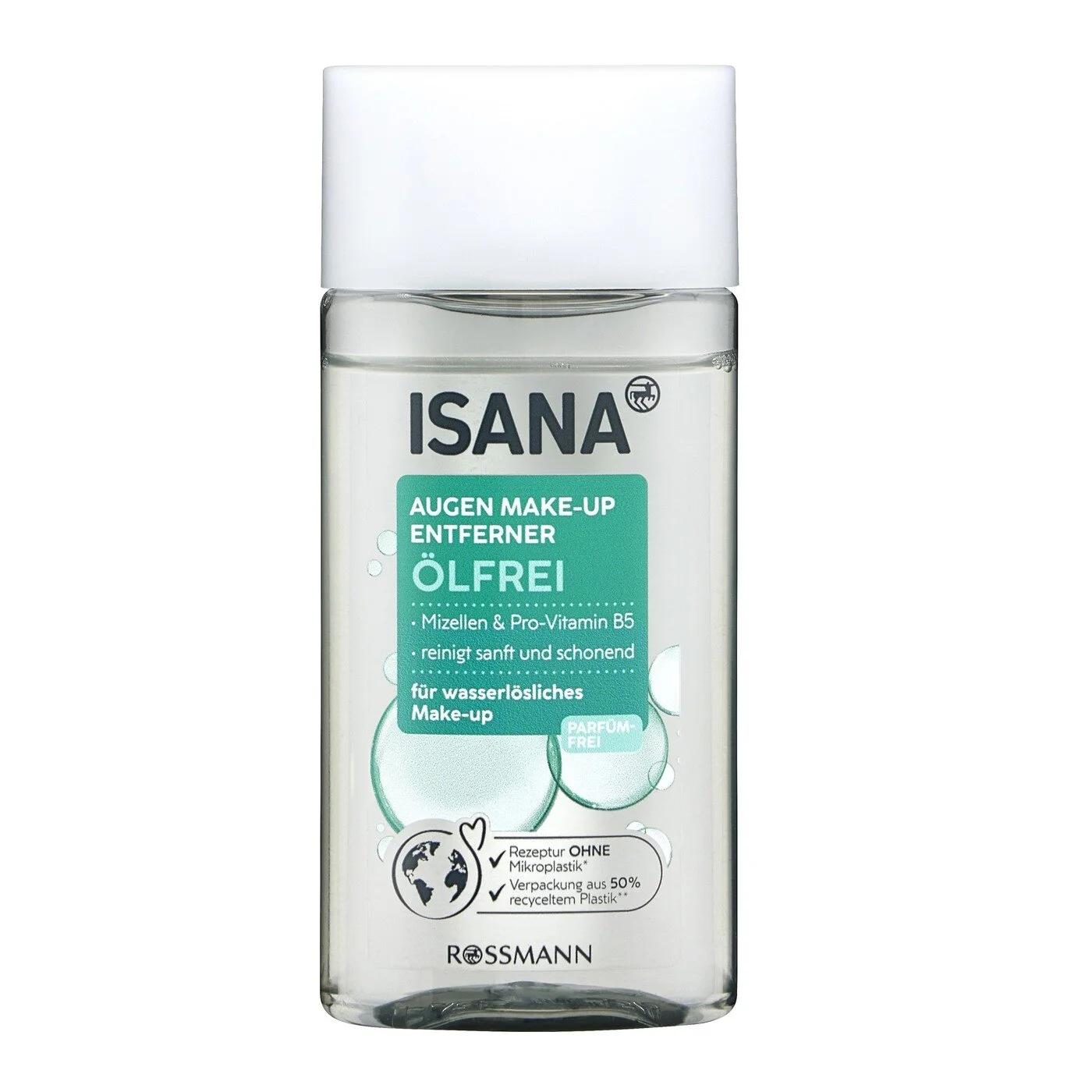 Isana Travel Size Eye Makeup Remover 50 ml