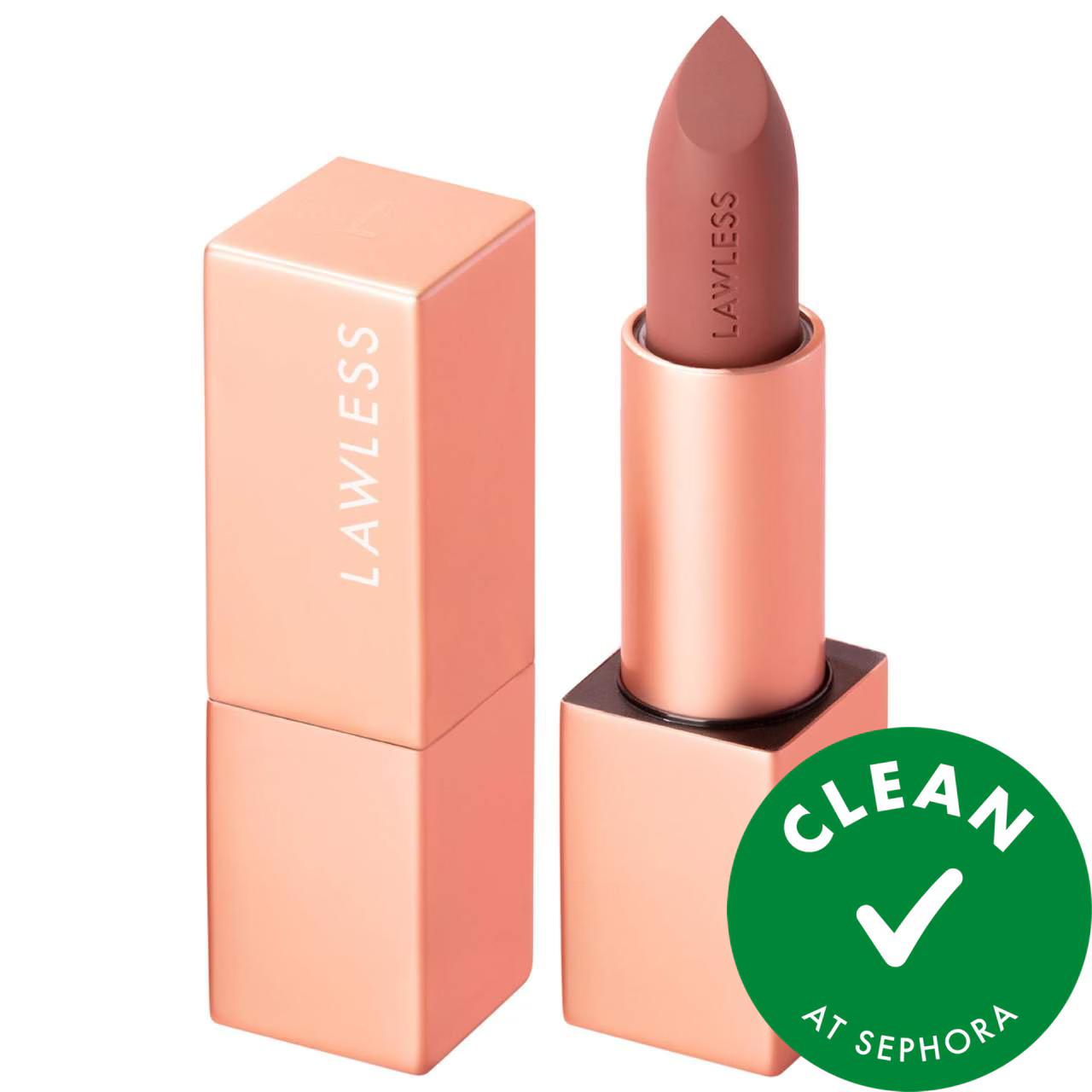 Forget The Filler - Satin Cream Lipstick for Hydrating & Plumping Lips, Vegan & Cruelty-Free, Natural Ingredients