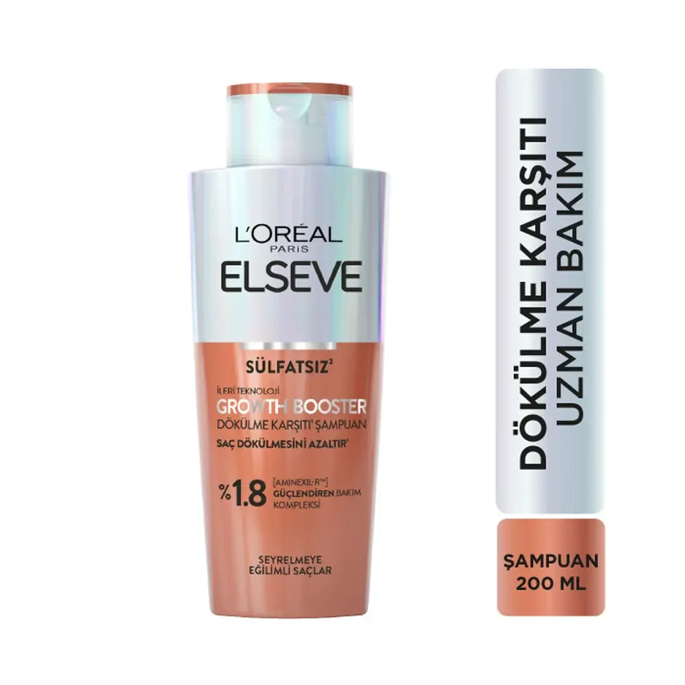 L'Oreal Elseve Growth Factor Shampoo for Strong Hair 200ml