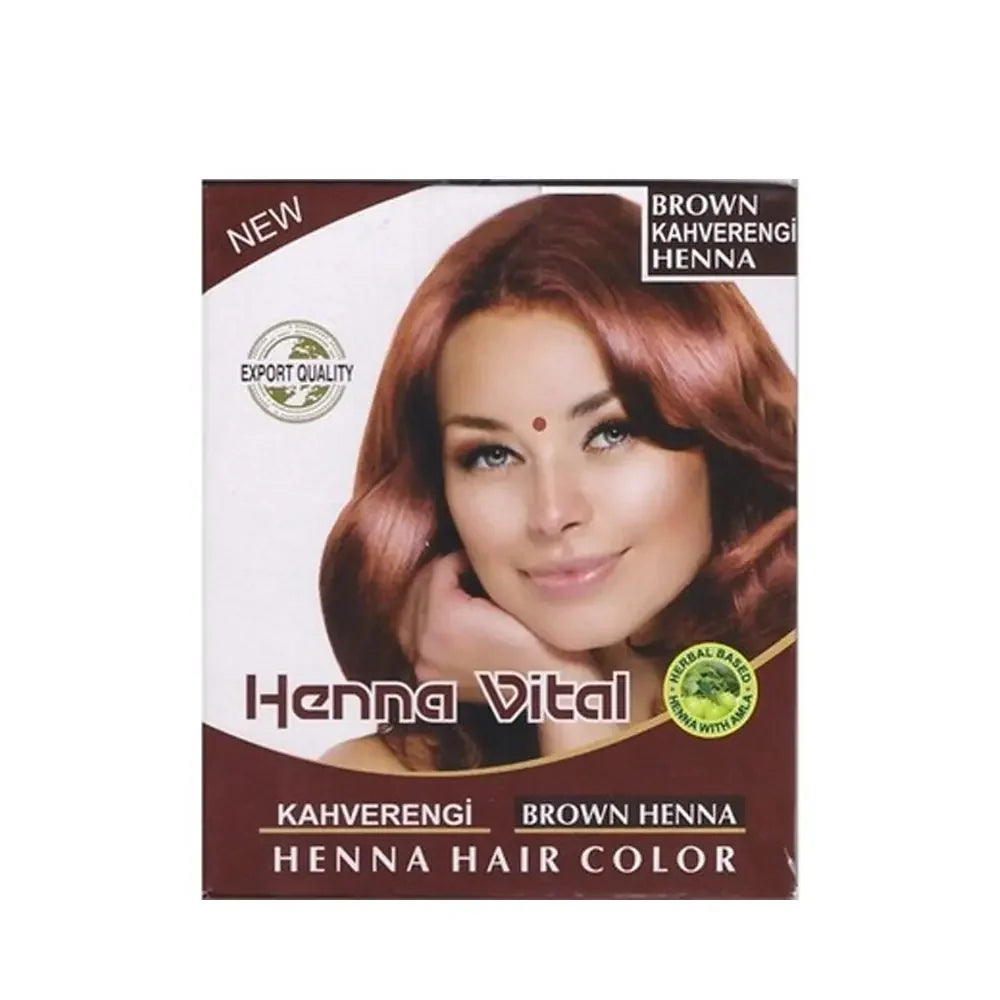 Henna Vital Hair Henna Brown for Rich Natural Color