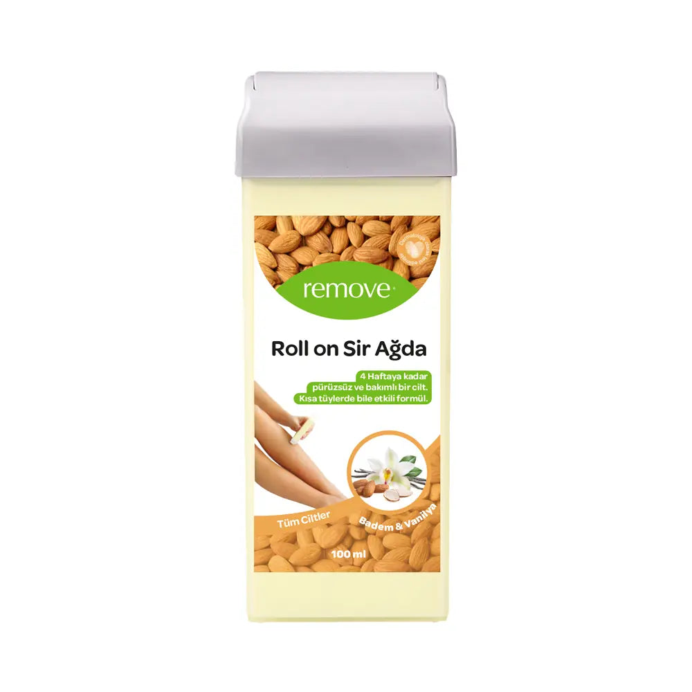 Remove Roll-On Liposoluble Wax with Almond & Vanilla 100 ml
