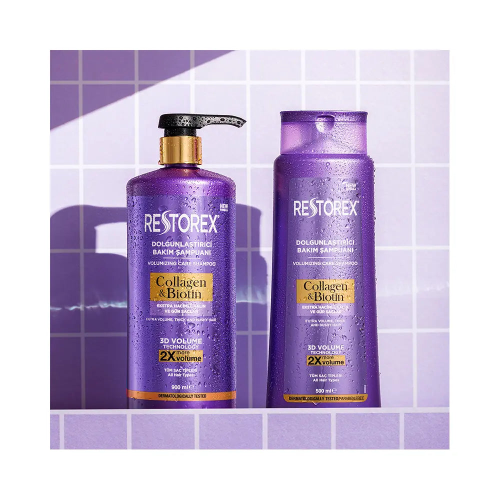 Restorex Collagen & Biotin Volumizing Shampoo 900ml