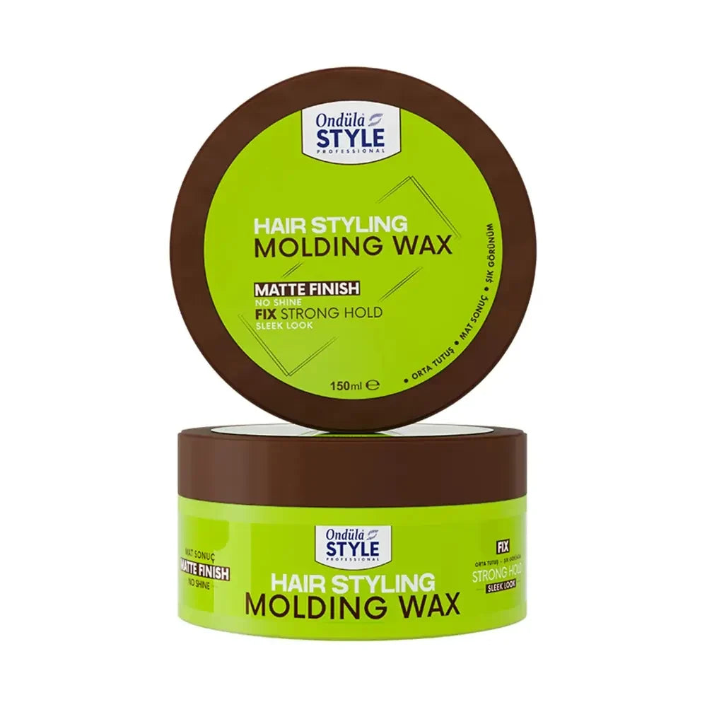Ondula Snow Wax Green Matte Finish Styling Wax 150ml