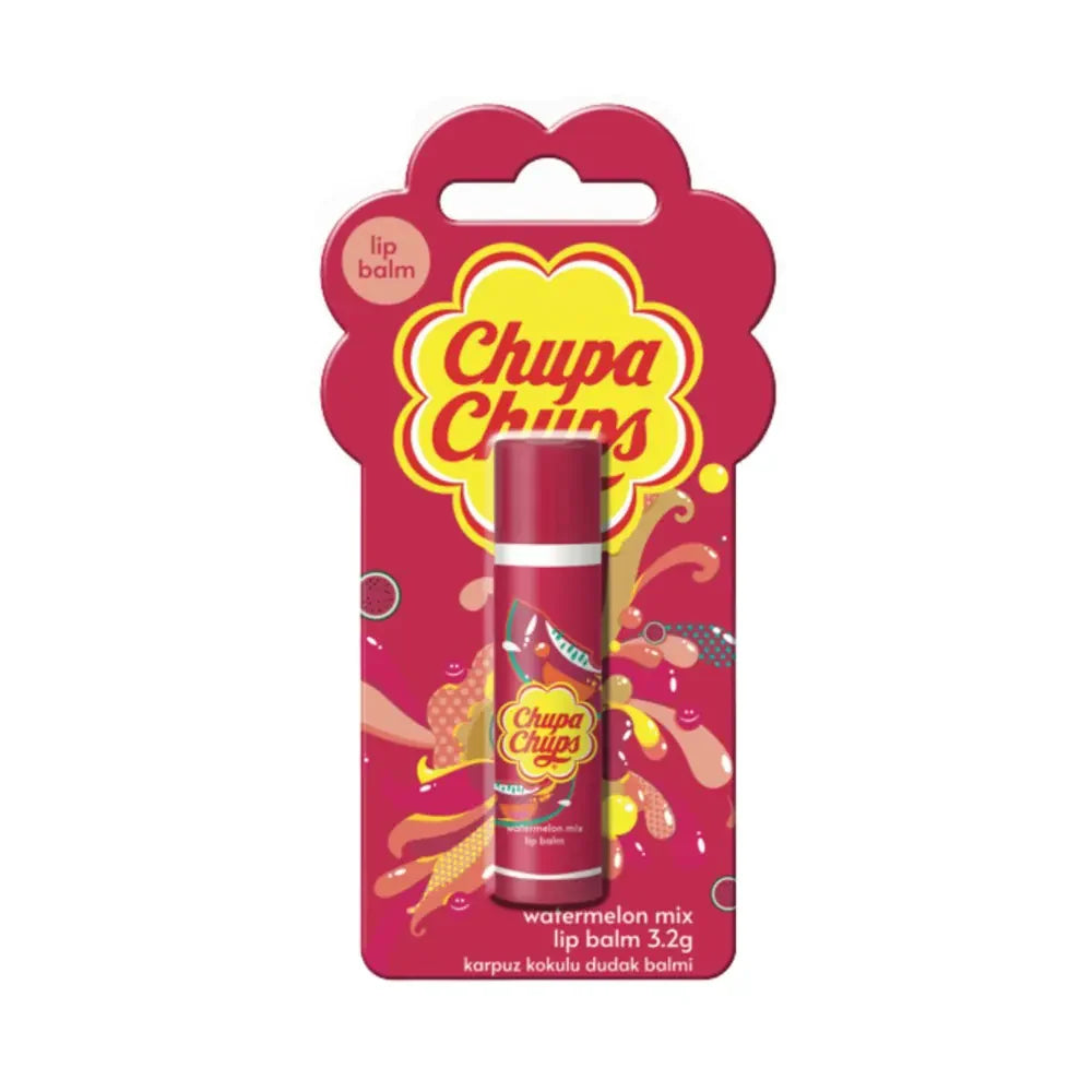 Chupa Chups Watermelon Lip Balm for Hydrated Lips 3.2g