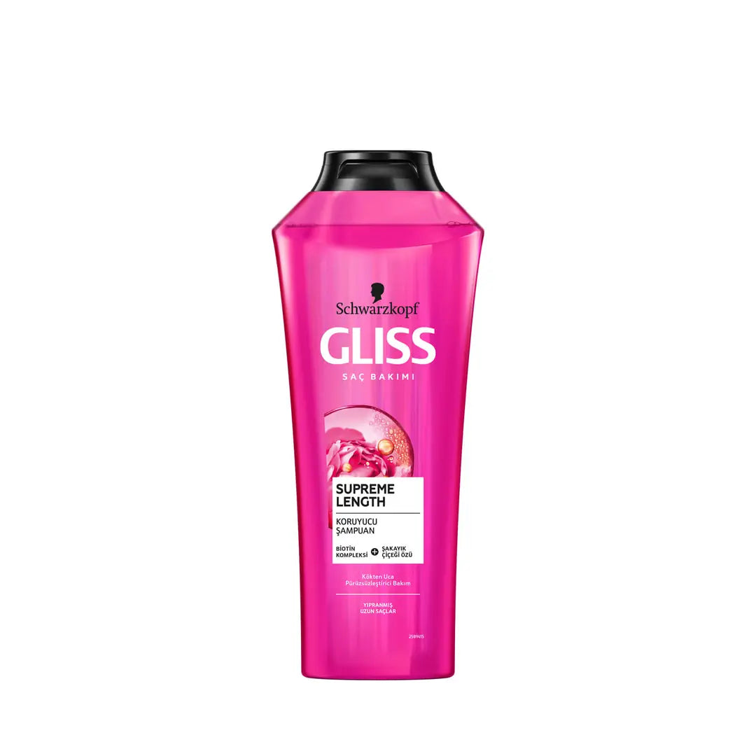 Gliss Supreme Length Shampoo for Damaged Long Hair 400ml