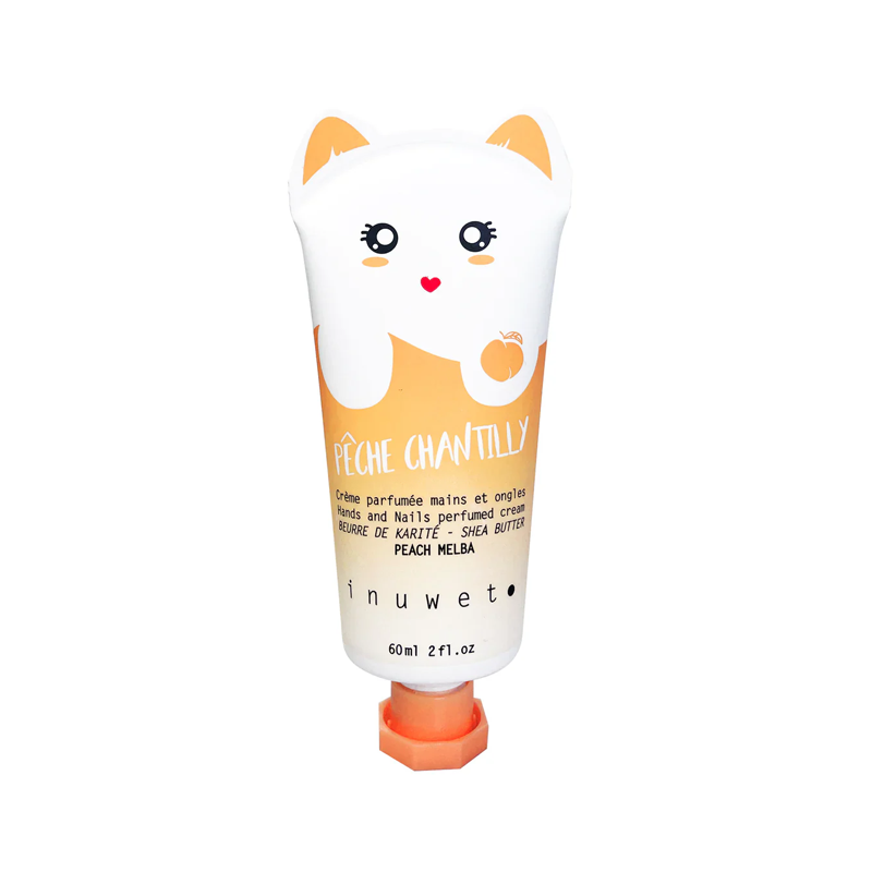 Inuwet Peach Moisturizing Hand Cream with Shea Butter 60 ml