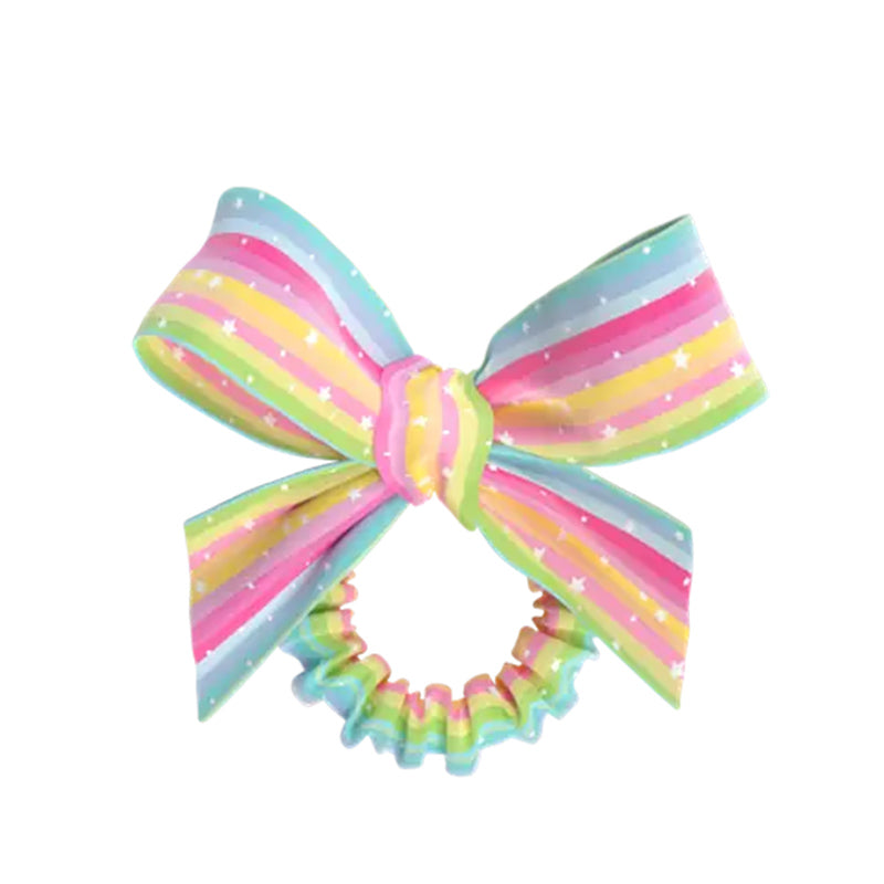 Invisibobble Slim Sprunchie Rainbows Hair Tie with Bow