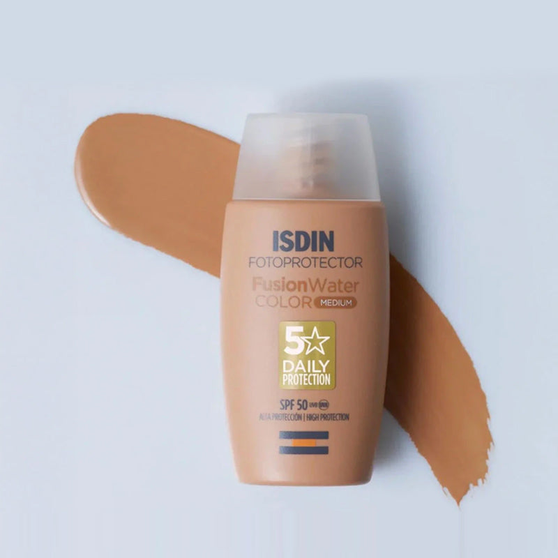ISDIN Fusion Water Color Magic SPF50+ Medium Tinted Sunscreen 50ml