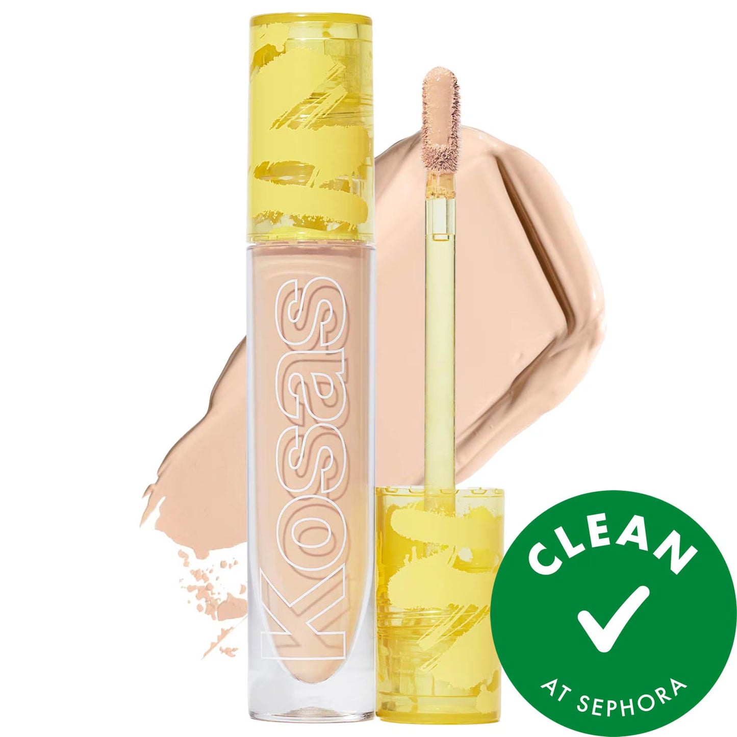 Revealer Creamy Brightening Concealer: Erase Dark Circles, Hydrate & Plump with Hyaluronic Acid + Caffeine - Vegan & Cruelty-Free