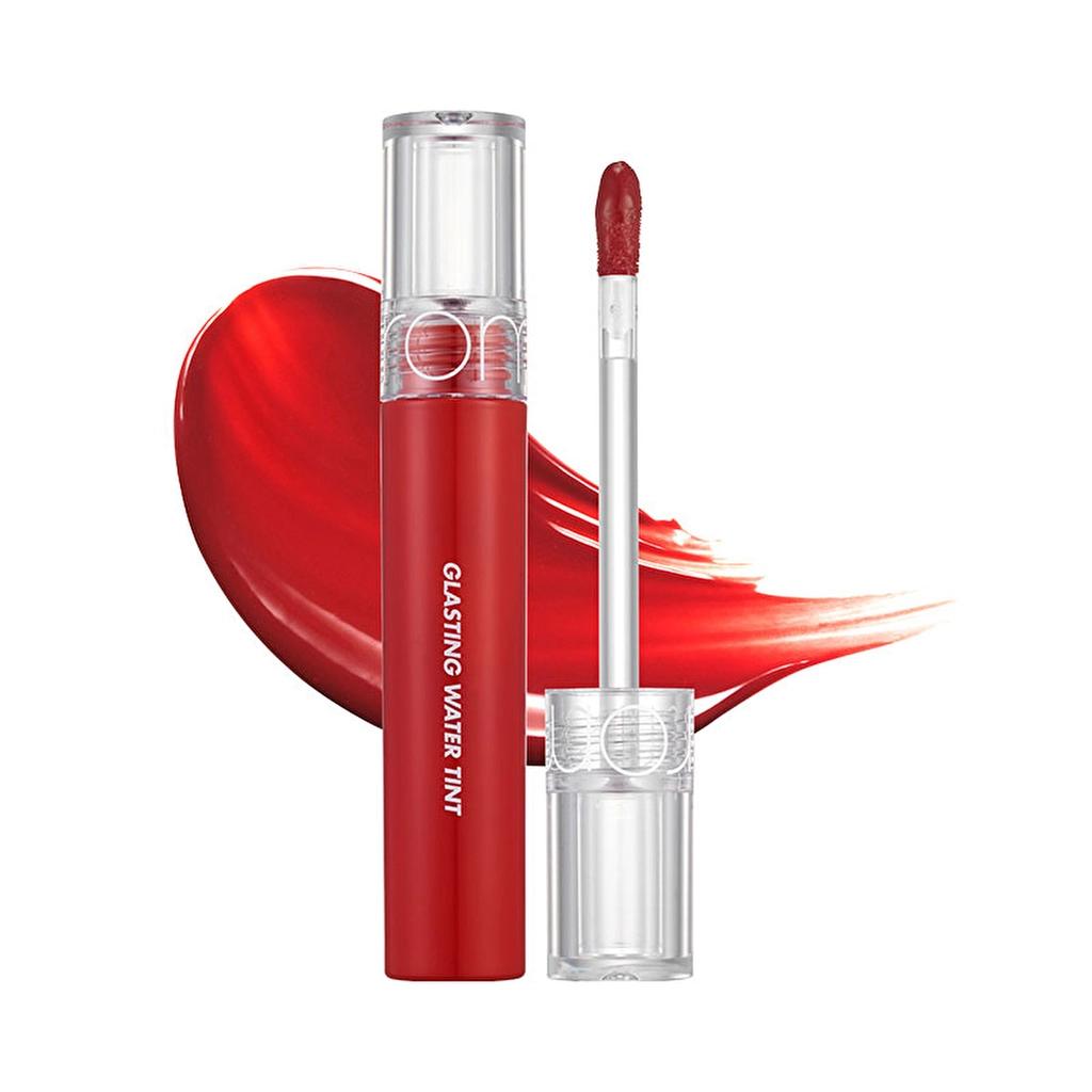 rom&nd Glasting Water Tint Hydrating Lip Gloss 02 Red Drop 4g