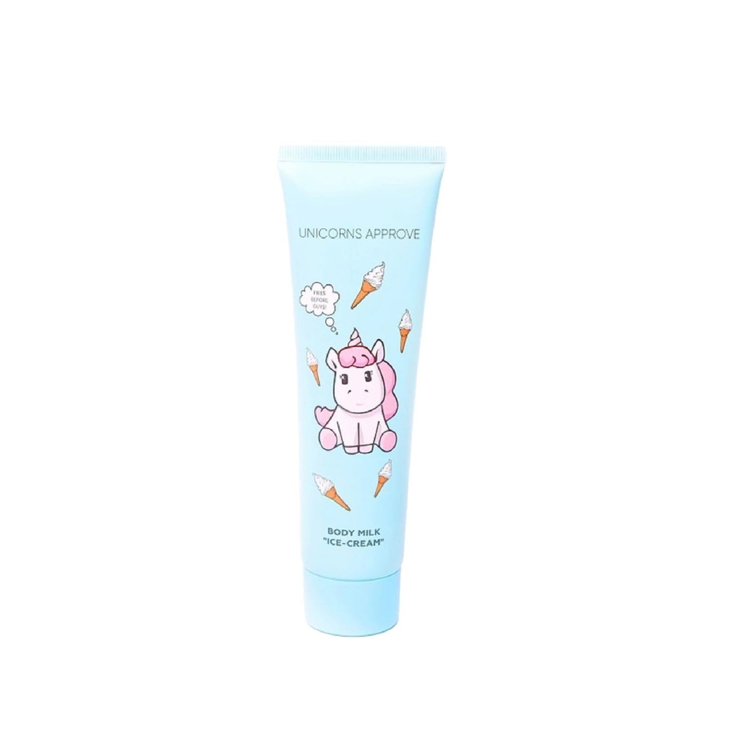 Soda Unicorn Body Care Milk Ice Cream Scent 5.07 fl oz - Moisturizing Lotion for Dry Skin
