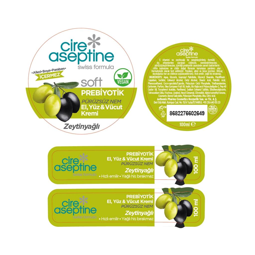 Cire Aseptine Soft Olive Oil Moisturizing Cream 100 ml