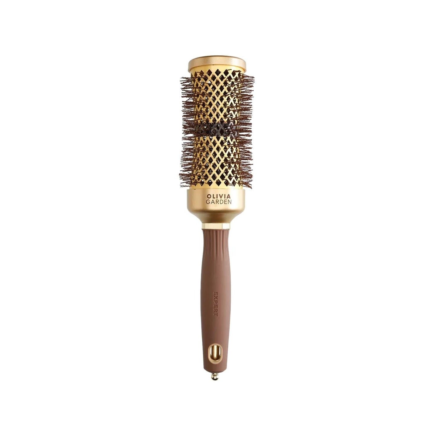 Olivia Garden Expert Blowout Curl Wavy Bristles Hair Brush - Professional Styling Tool for Natural Curls & Waves