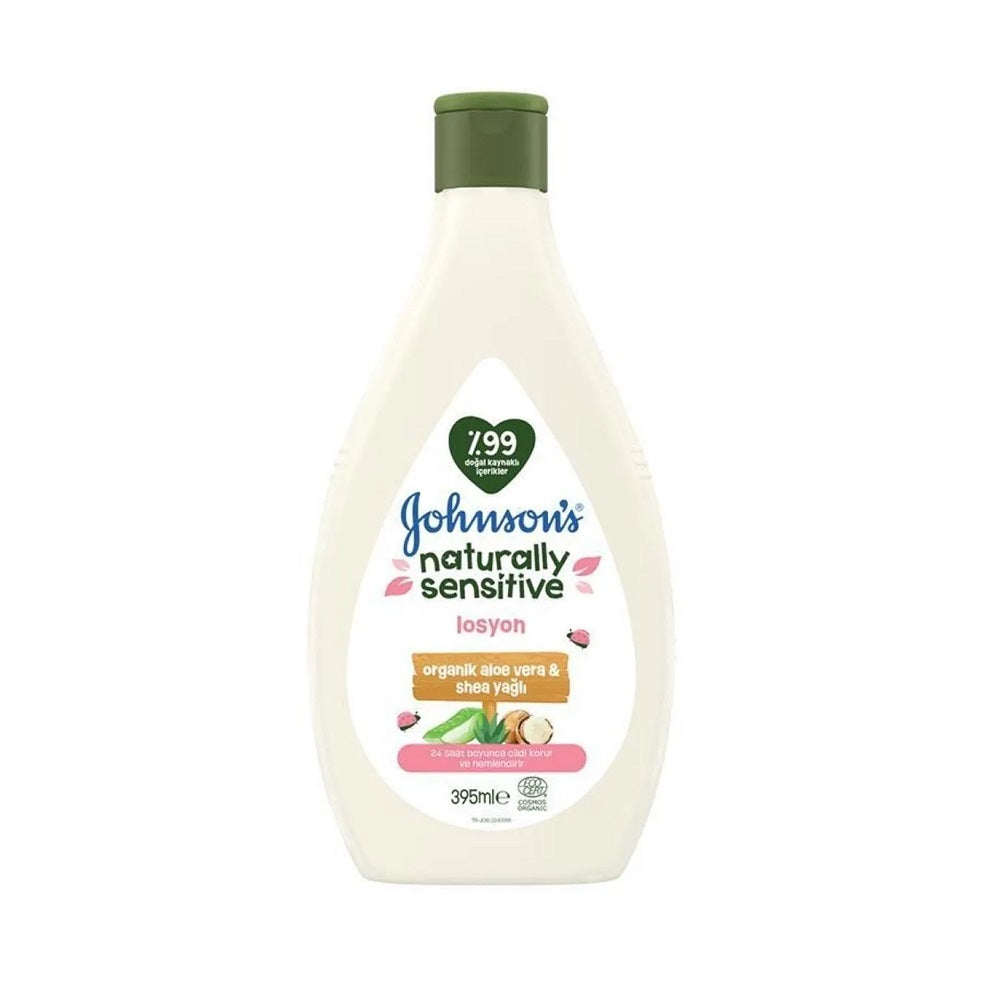 Johnson's Baby Naturally Sensitive Lotion for Soft Skin 395ml