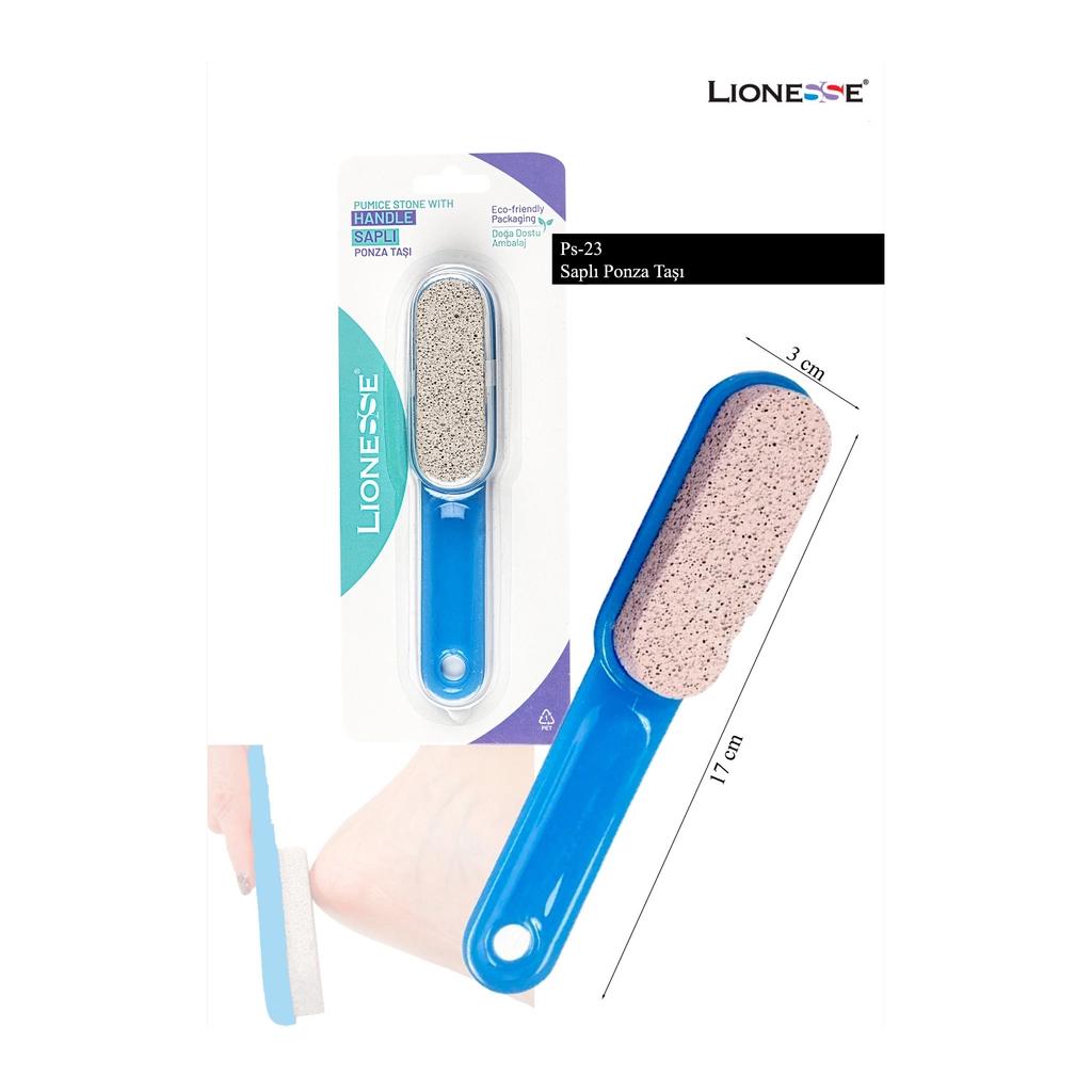 Lionesse Pumice Stone with Handle for Smooth Feet