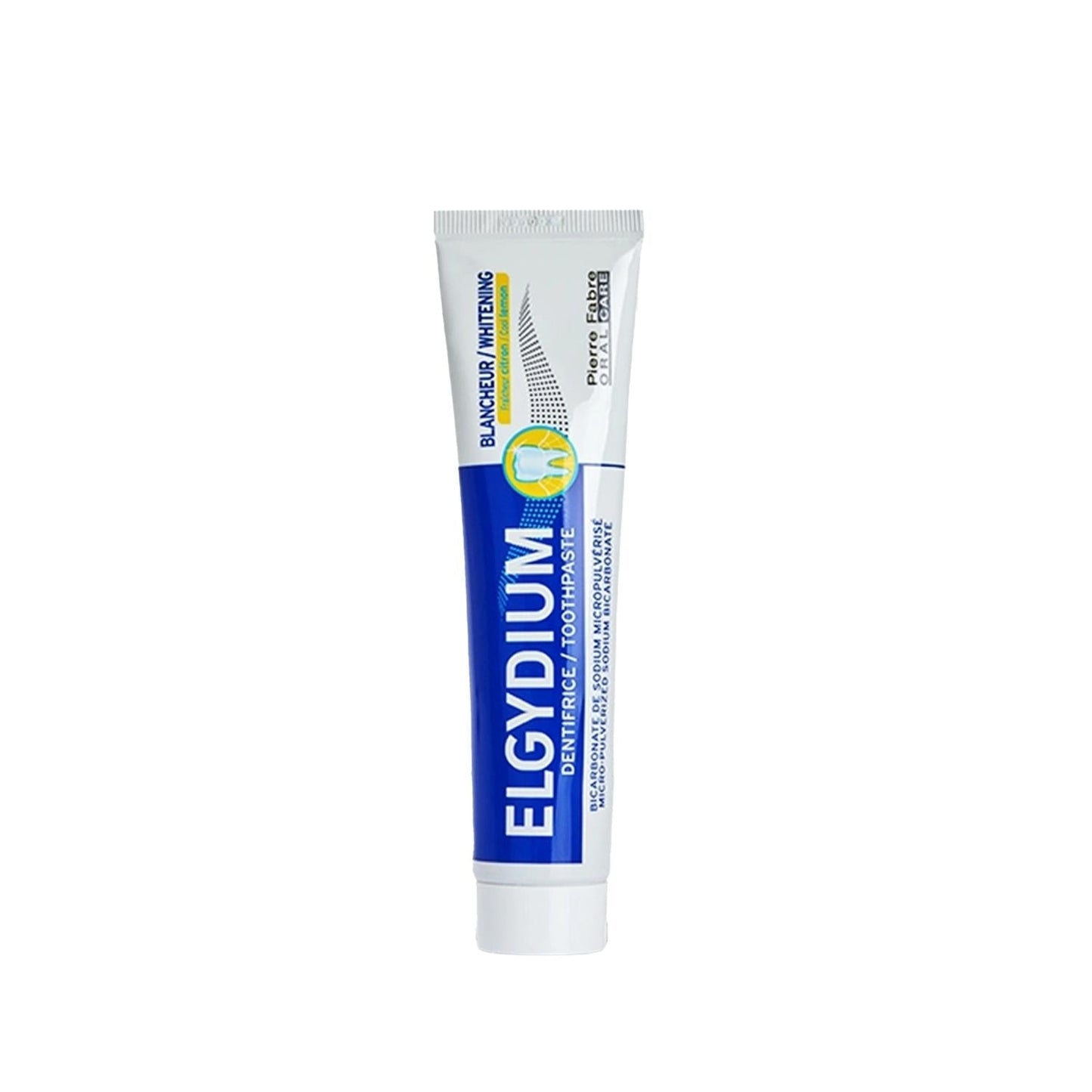 Elgydium Whitening Toothpaste 75ml - Professional Teeth Whitening Oral Care