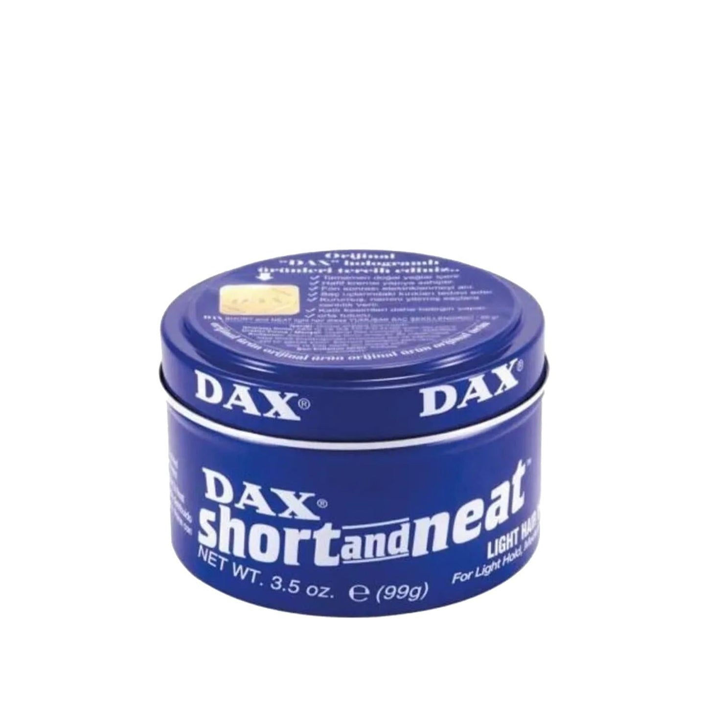 Dax Short & Neat Light Hair Dress Wax 99g