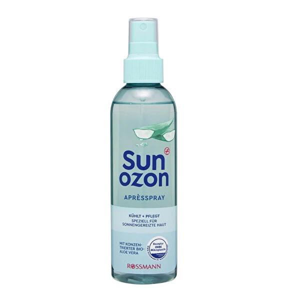 Sunozon Aloe Vera After Sun Moisturizing Spray - Soothing, Hydrating, Vegan Skincare for Dry Skin Relief