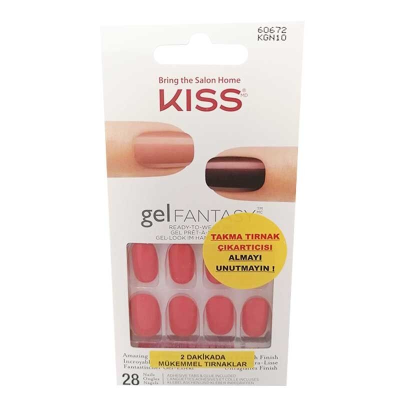 Kiss Gel Fantasy Nails in Whatever - KGN10C