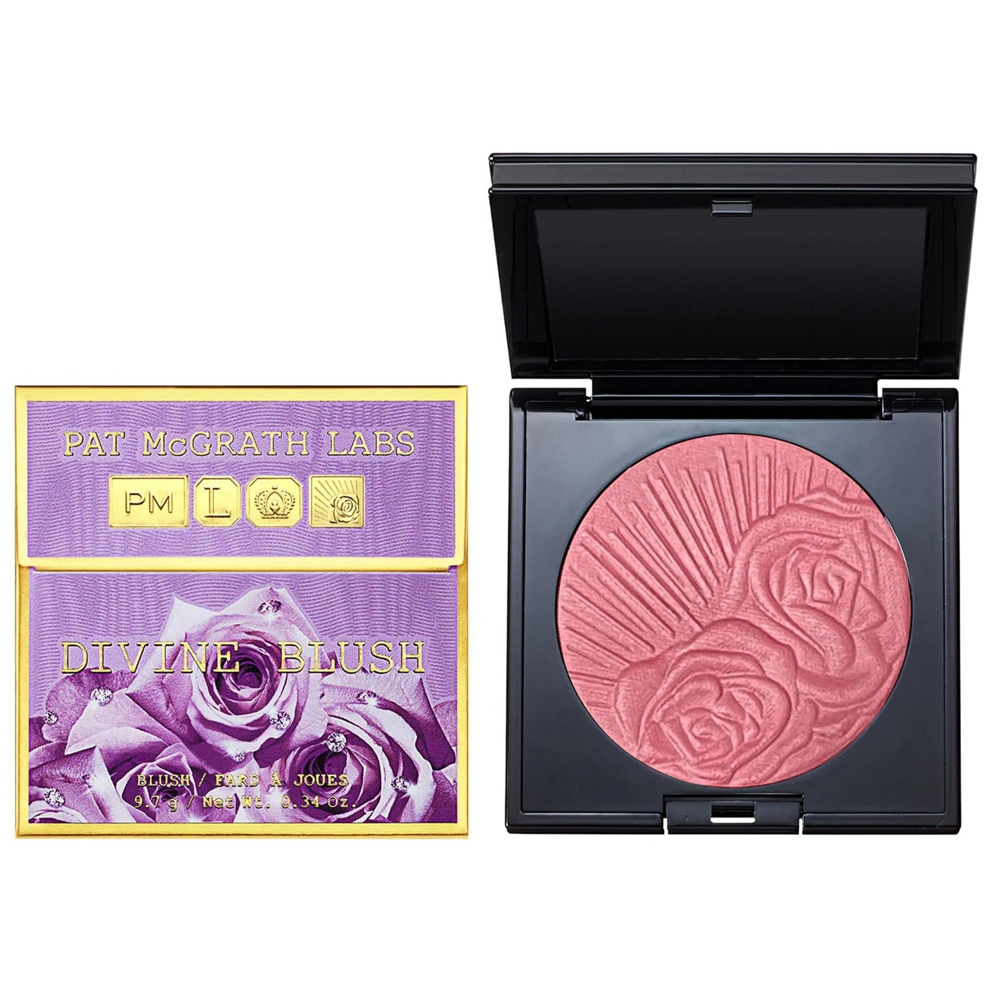 Mini Skin Fetish Divine Powder Blush - Buildable, Cruelty-Free Makeup for On-the-Go Touch-Ups