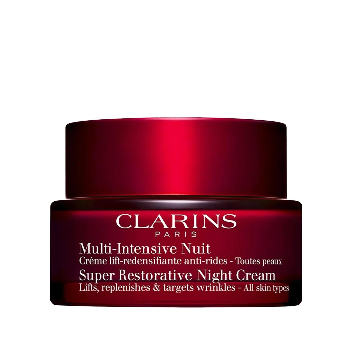 Clarins Super Restorative Anti-Wrinkle Night Cream: Reduce Fine Lines, Restore Firmness and Rejuvenate Skin Overnight - 50ml
