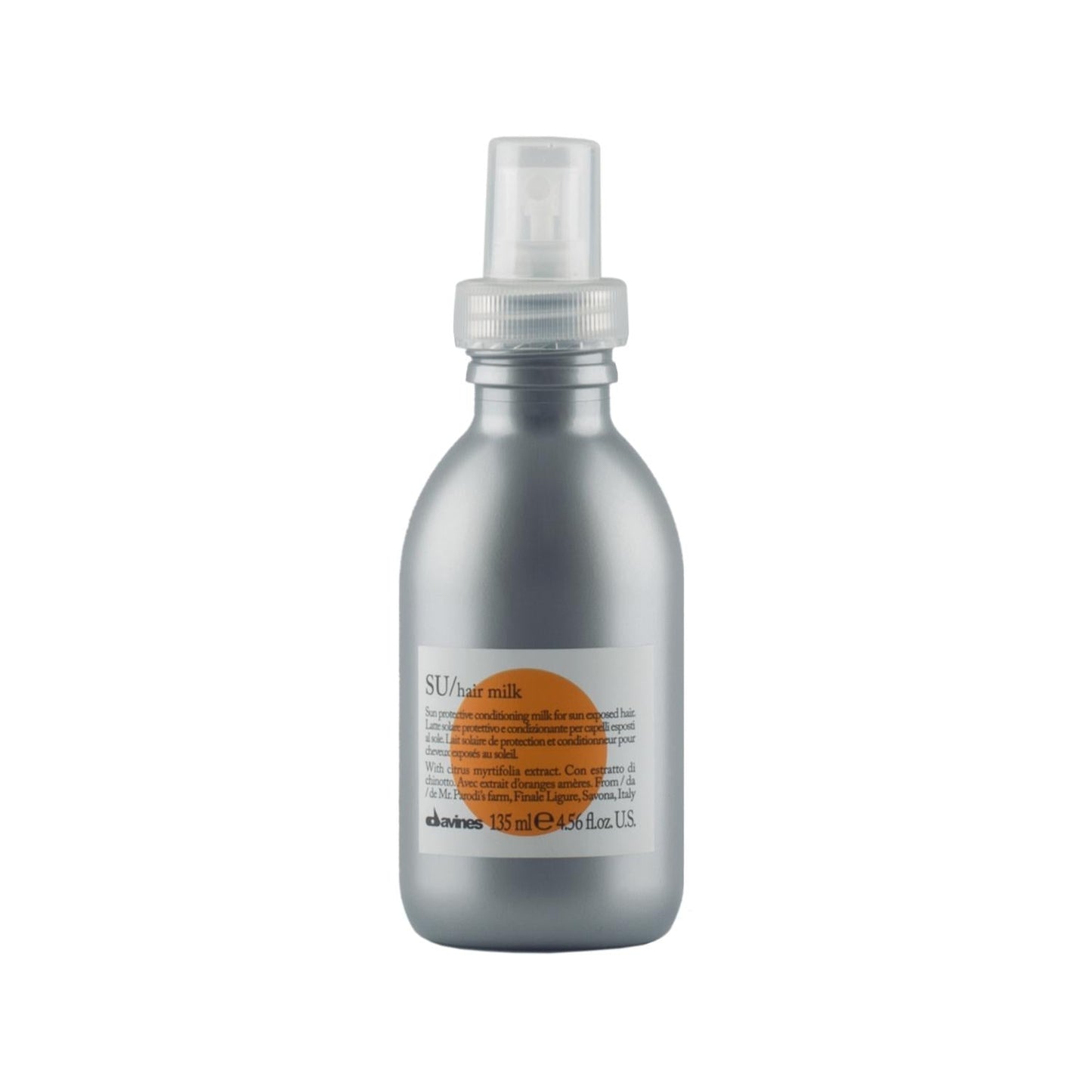 Davines SU After Sun Care Lotion - Moisturizing & Soothing for Sun-Exposed Skin, 4.56 fl oz