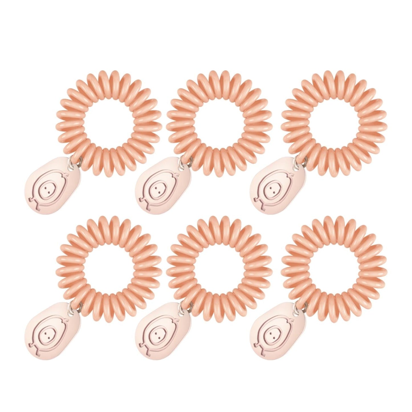 Invisibobble BFF Edition 6-Pack Hair Ties - Secure, Stylish, Non-Damaging Hair Accessories