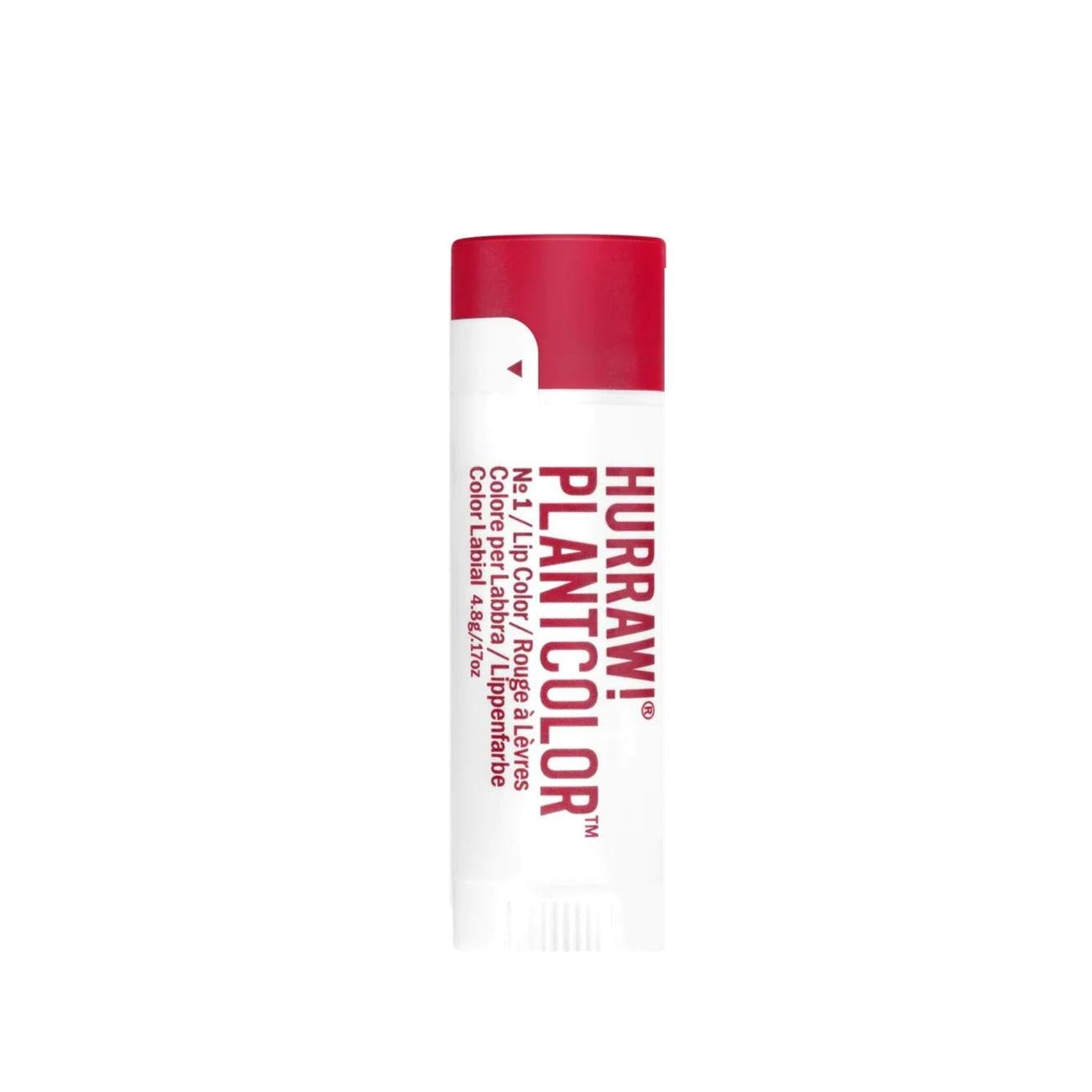 Hurraw Natural Lip Color Product No1 - Plant-Based Lip Care with Color, 4.8g
