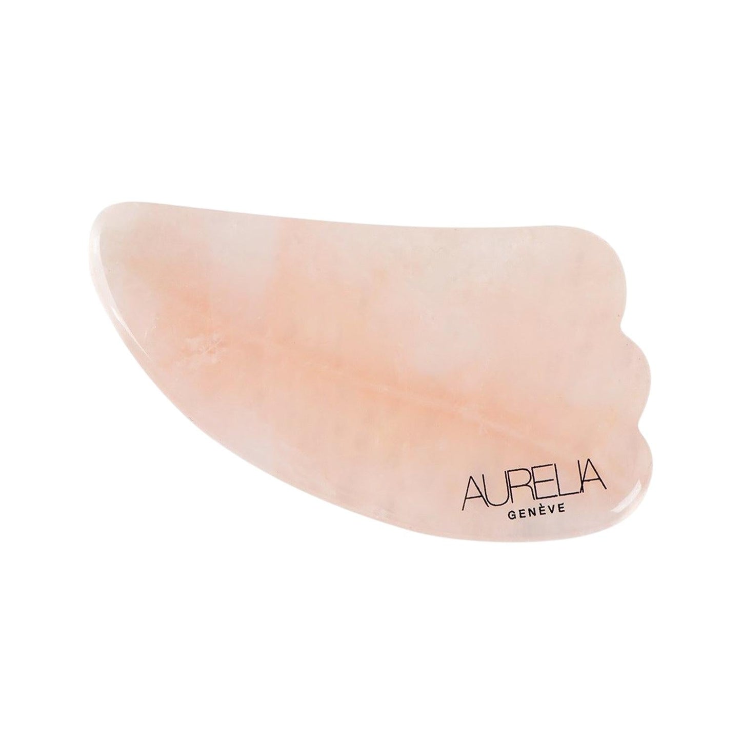 Aurelia Geneve Rose Quartz Wing Gua Sha for Facial Massage