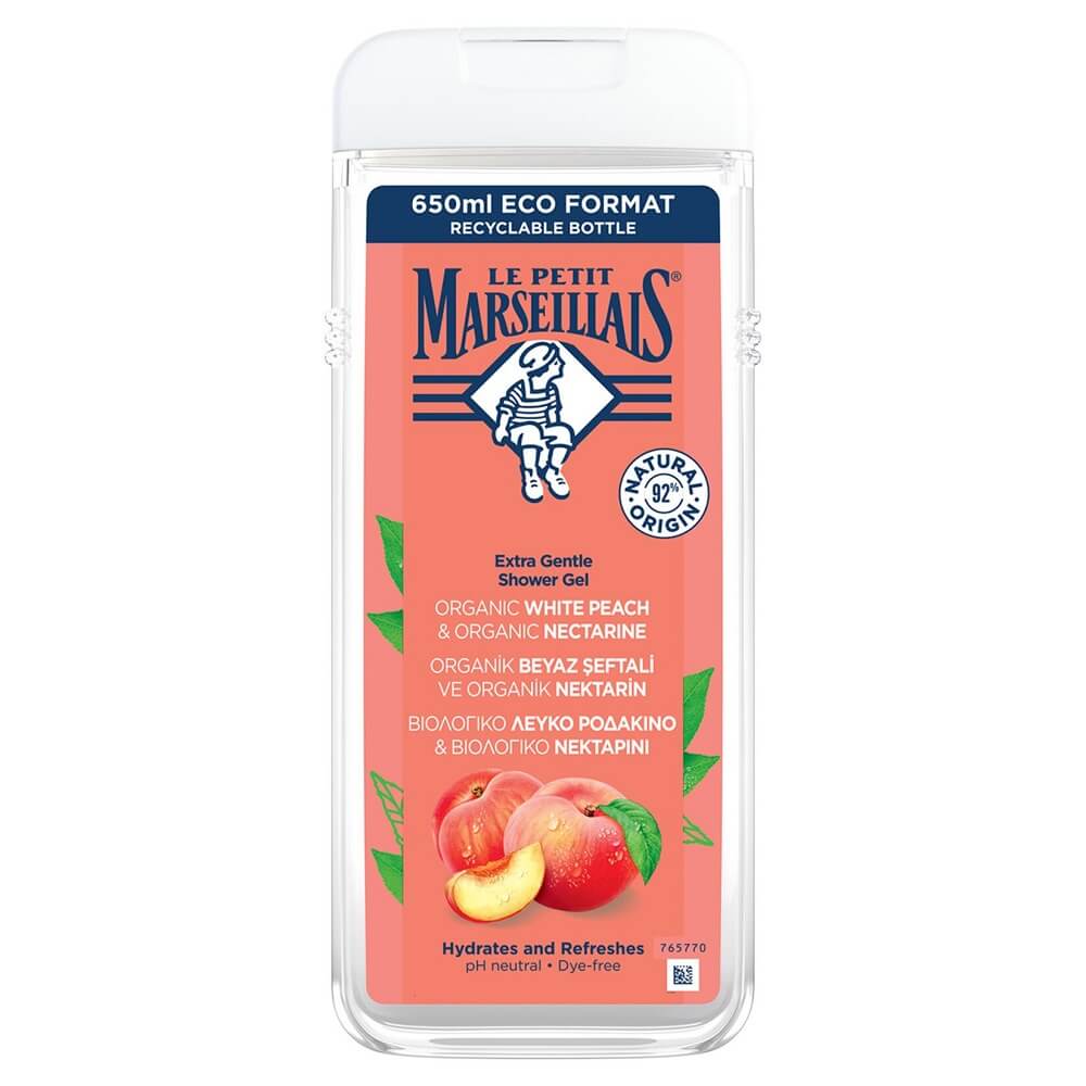 Le Petit Marseillais Peach & Nectarine Shower Gel 650 ml