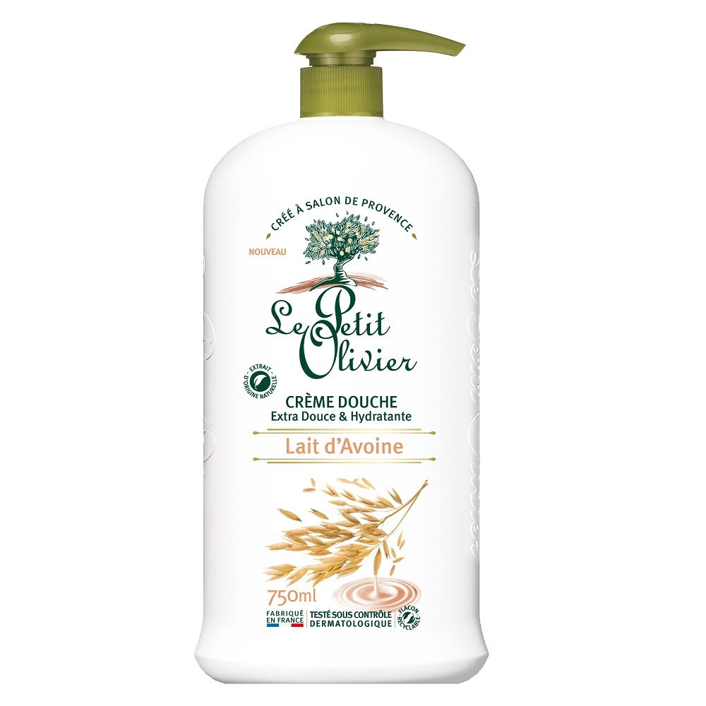 Le Petit Olivier Oat Milk Shower Cream for Soft Skin 750ml
