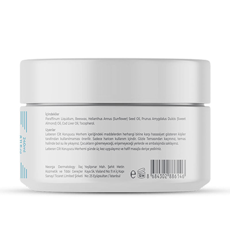 Neorga Leberan Skin Protective Ointment with Cod Liver Oil 240ml