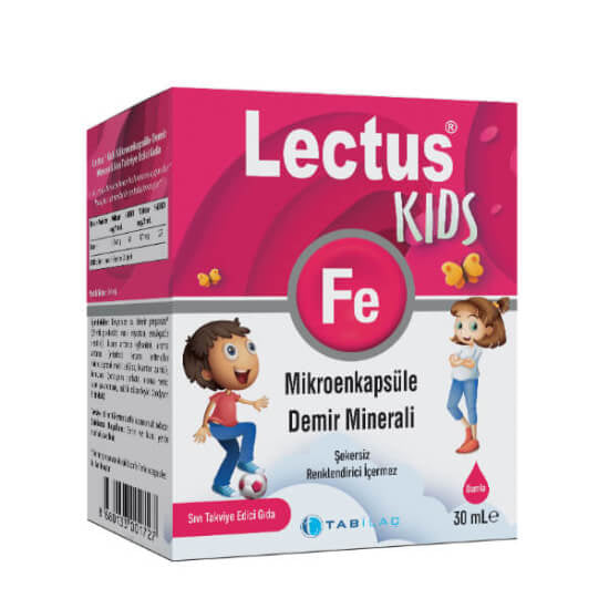 Tab Ilac Lectus Kids Microencapsulated Iron Drops 30 ml