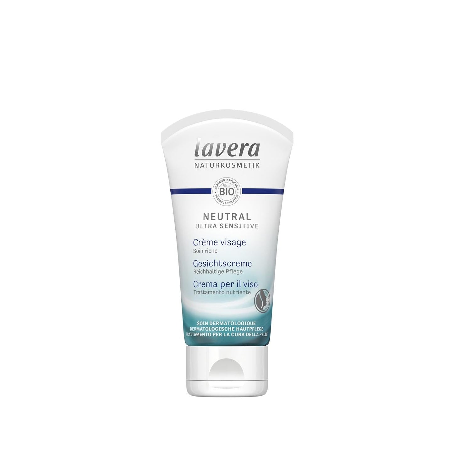 Lavera Neutral Ultra Sensitive Face Cream 50ml - Gentle Moisturizer for Sensitive Skin