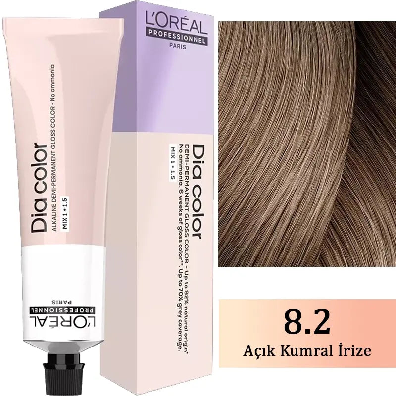 L'Oreal Professionnel Dia Color Demi-Permanent Hair Dye 8.2 60ml