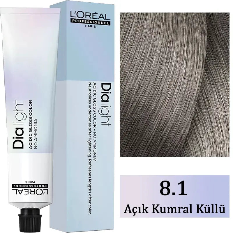 L'Oreal Professionnel Dia Light Demi-Permanent Hair Color 8.1 50ml