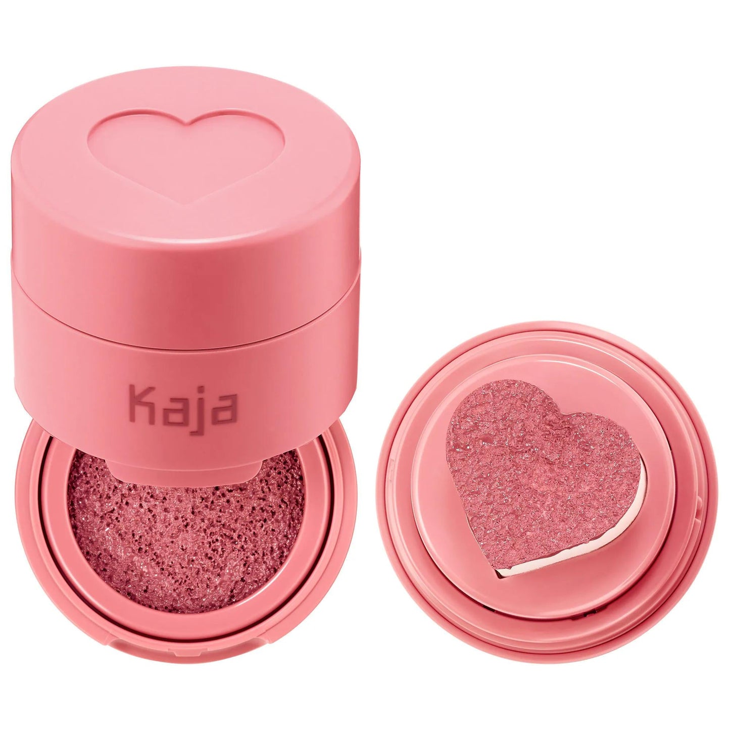 Kaja Cheeky Stamp Blendable Blush - Cruelty-Free, Vegan Cushion Blush for Natural-Looking Cheek Color