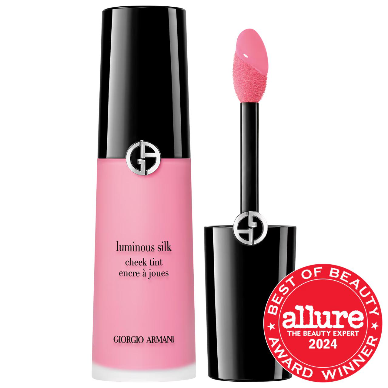 Luminous Silk Liquid Blush Cheek Tint: Long-Lasting, Hydrating, Natural & Radiant Color - Seamless Buildable Coverage