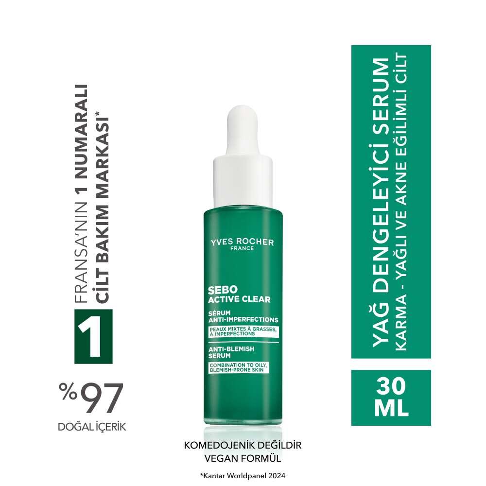 Sebo Active Clear Purifying Serum with Succinic Acid 30ml