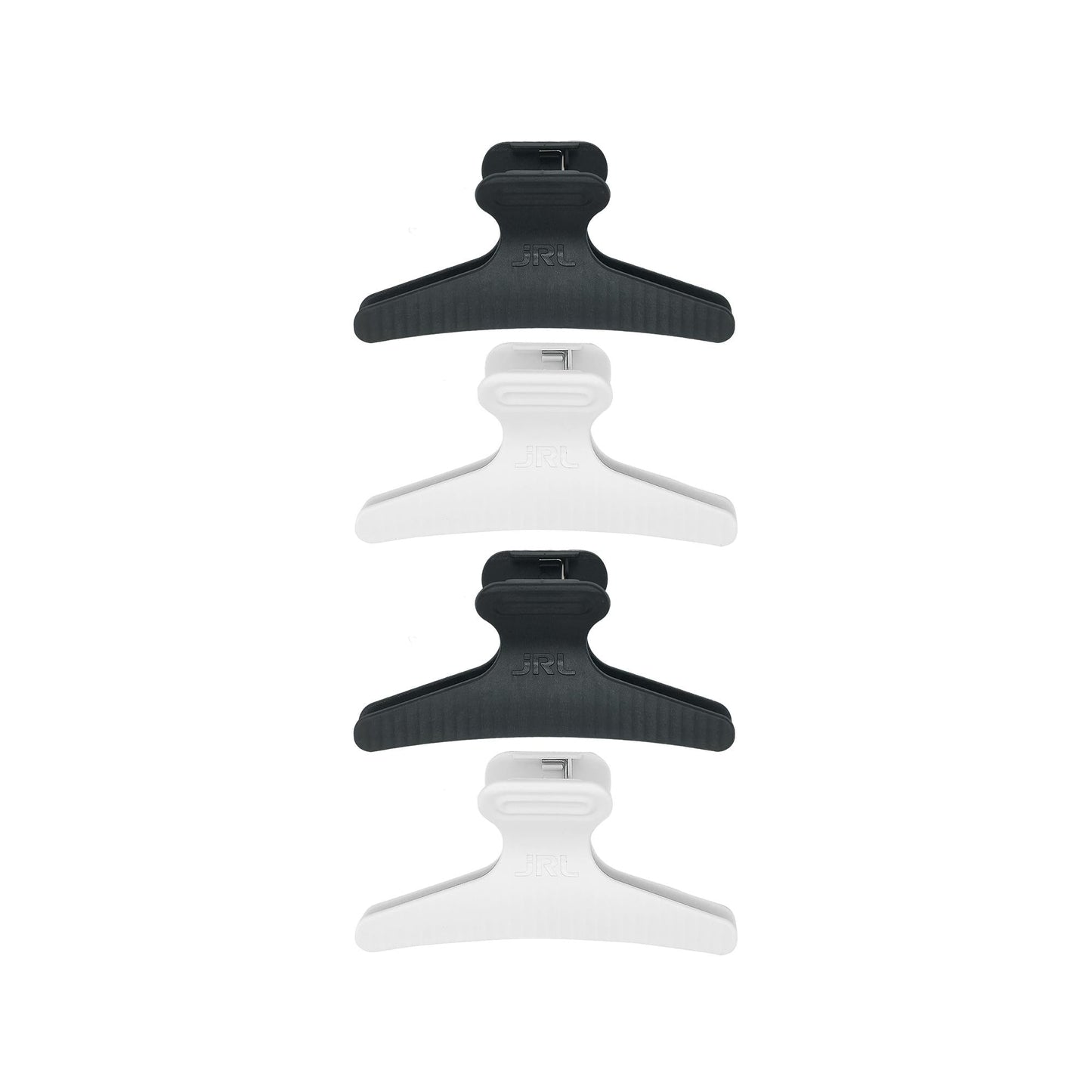 JRL Professional Pro Hair Clips for Styling 4 Pack