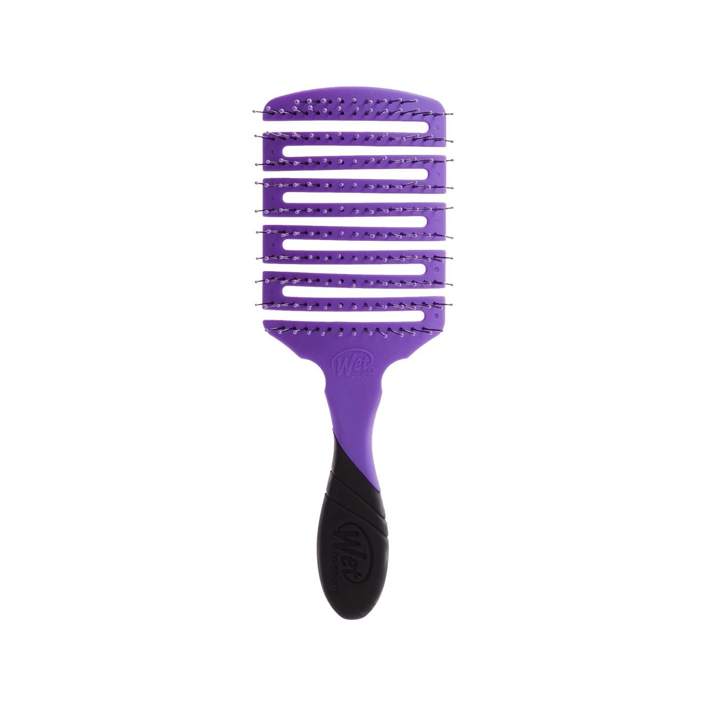 Wet Brush Pro Flex Dry Paddle Hair Brush - Gentle Detangling, Reduced Breakage, Durable Blue Brush for Long or Tangled Hair