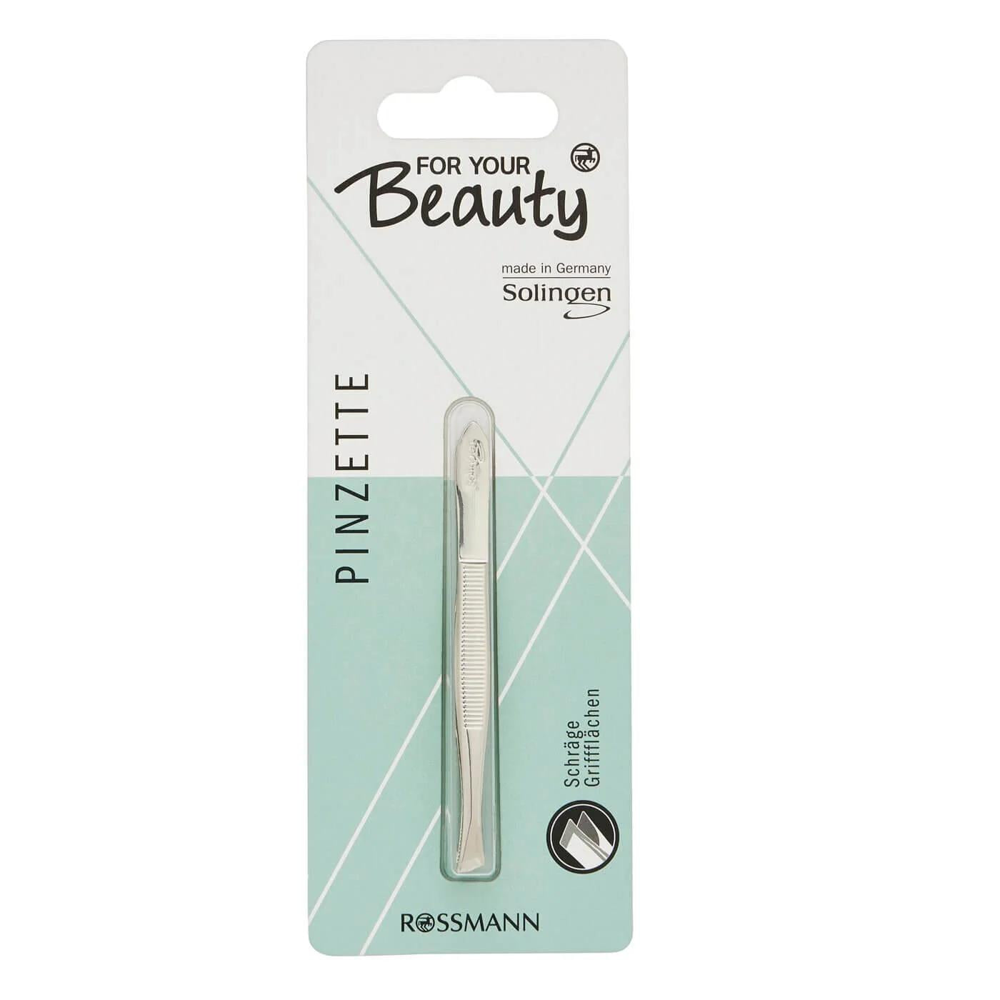 For Your Beauty Slanted Tweezer for Precise Grooming